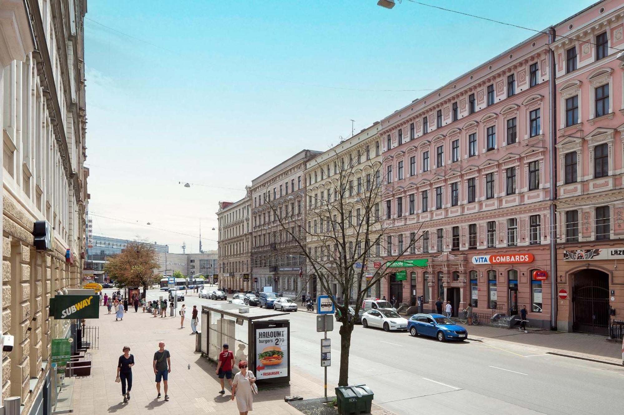 Lovely Studio Apartment In The Heart Of Rīga Exterior foto